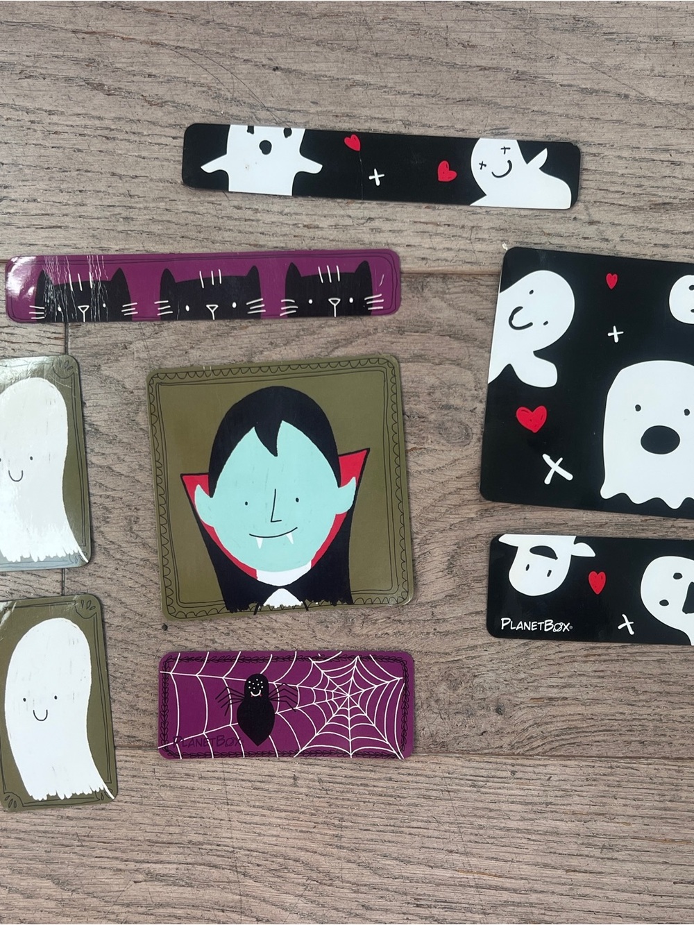Planetbox Rover Halloween Magnet Set - Ghosts, Cats & Vampire